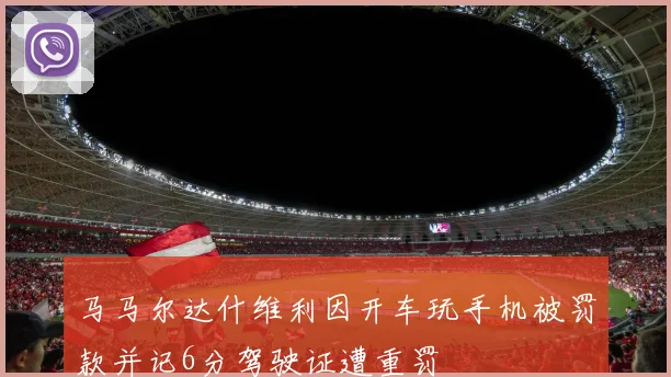 马马尔达什维利因开车玩手机被罚款并记6分驾驶证遭重罚